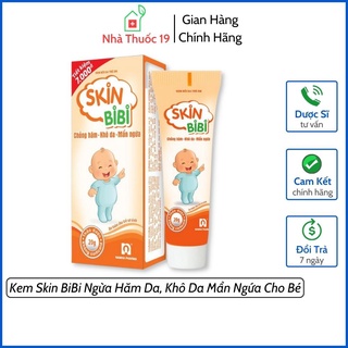 Kem Bôi Da Trẻ Em Skin BiBi Ngừa Hăm Da, Khô Da Mẩn Ngứa Tuýp 10g