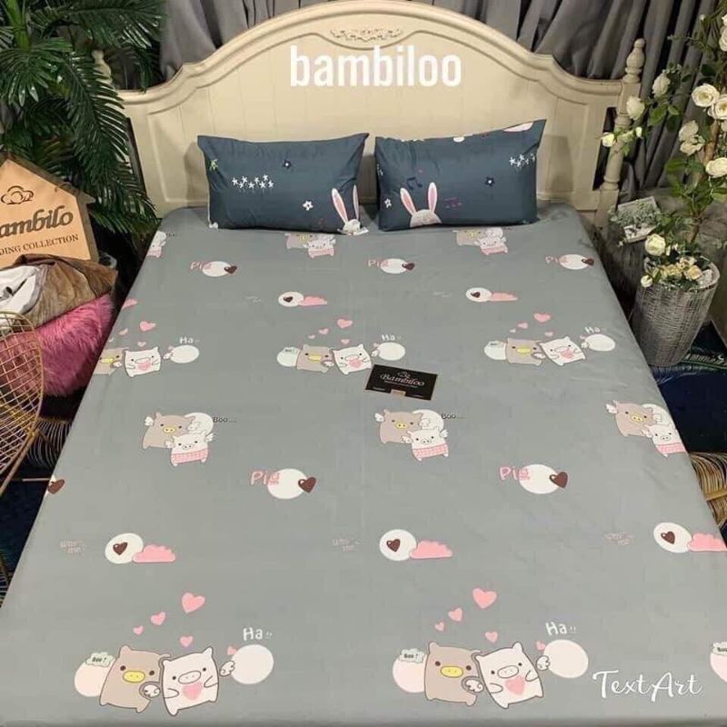 Ga chống thấm cotton NANO kháng khuẩn BAMBILO - 2 KHÔNG
