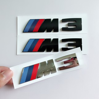 Phù Hợp Sticker Bạc Dán Trang Trí Đuôi Xe Hơi BMW 3 Series M3 330Li320i328Li