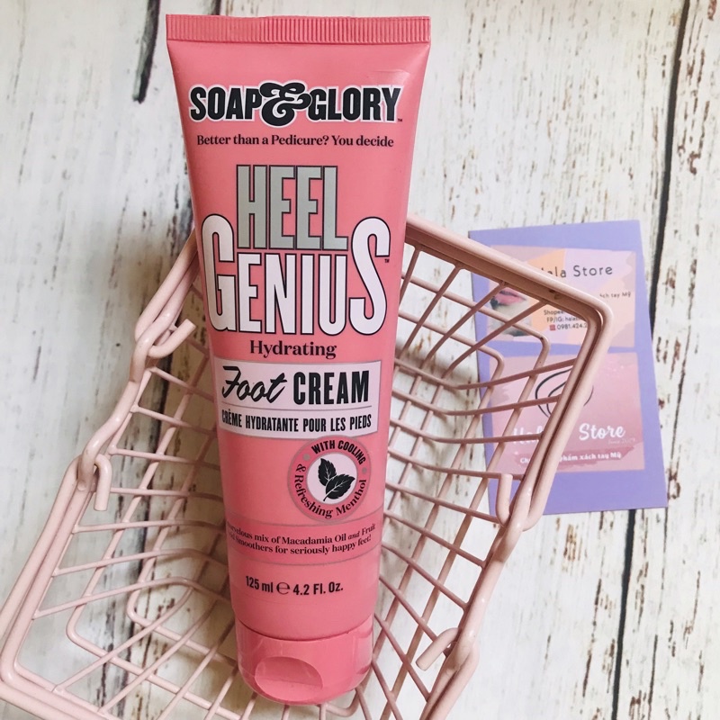 Kem dưỡng da chân Soap And Glory Heel Genius Foot Cream