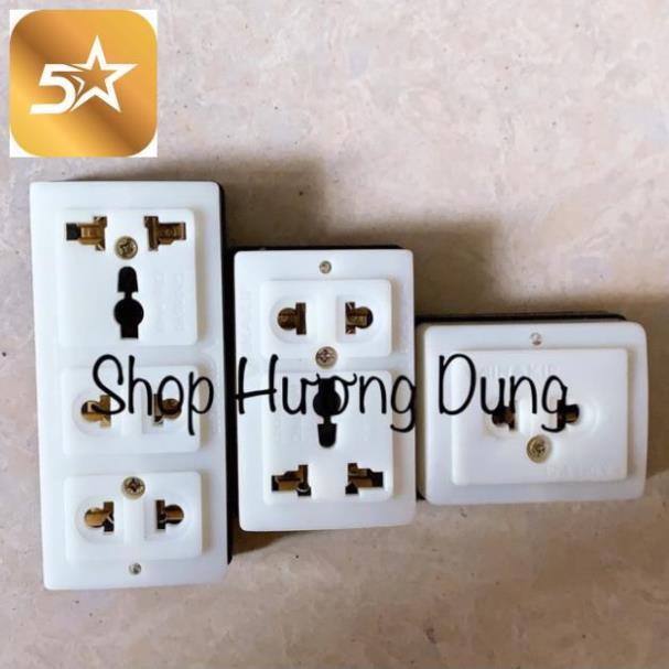 Ổ cắm 3 ngả TL đa năng K3 Vinakip ( Shop 5 sao )