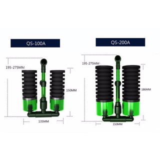 Lọc sủi vi sinh Quanvee QS 100A QS 200A