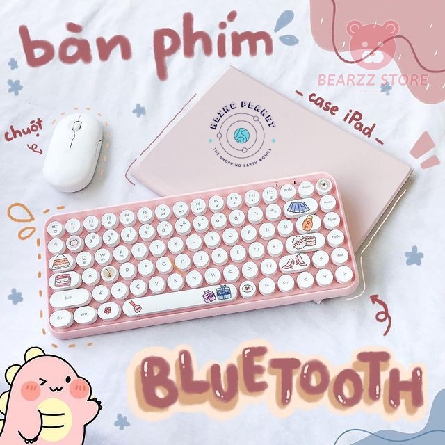 Bàn phím BLUETOOTH AJAZZ siêu đẹp phiên bản 308i, dùng được cho Mac, Windows, iOS, Android