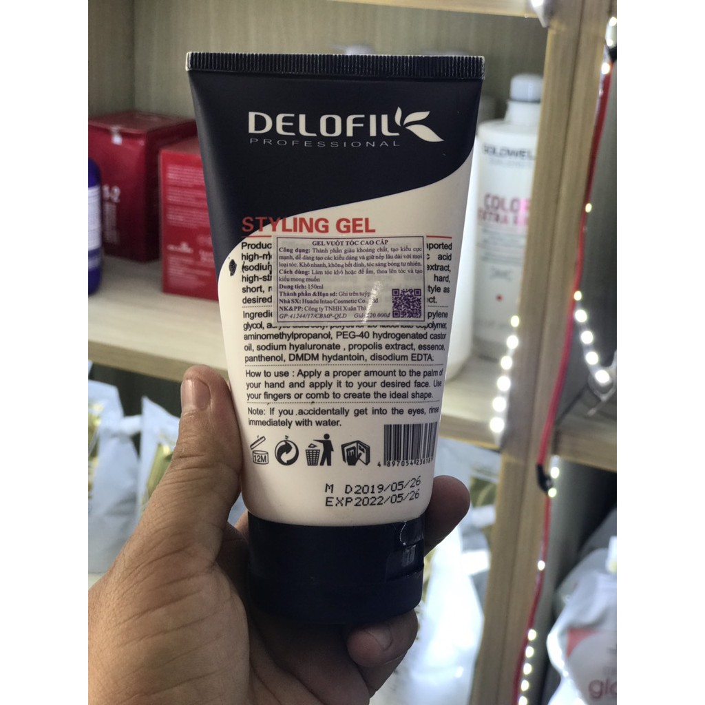 Gel tạo kiểu tạo nếp cao cấp Delofil