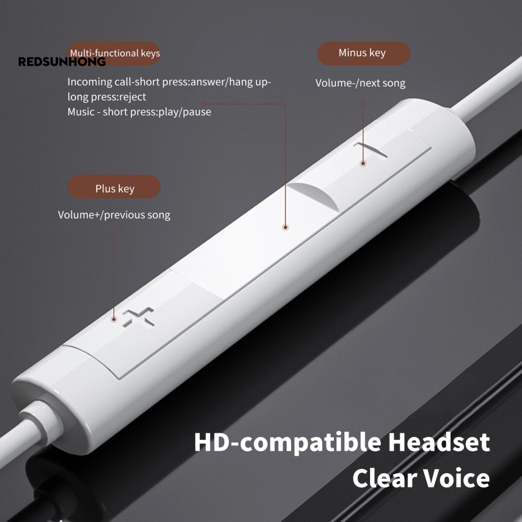 Tai Nghe Nhét Tai Type-C 3.5mm Chống Rối Chuyên Dụng Chơi Game