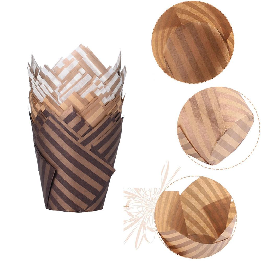 AUGUSTINA Set 100 CốC GiấY ĐựNg BáNh Cupcake