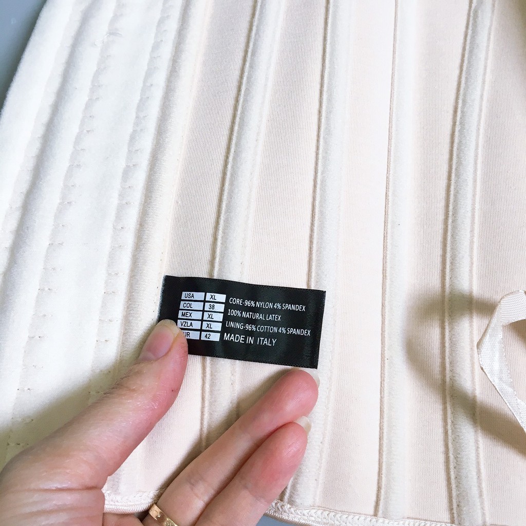 Đai nịt bụng latex 9 xương và 25 xương tạo dáng eo thon gọn