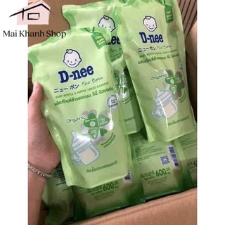 ComBo 2 Túi Rửa Bình Sữa Dnee Thái Lan 600ml/Túi