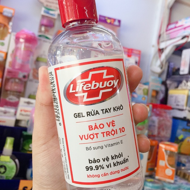 Gel rửa tay khô LIFEBUOY 235ml
