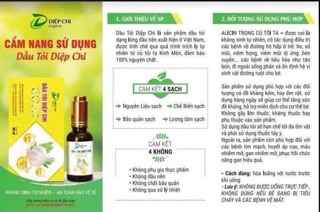 Dầu tỏi Diệp Chi Gold