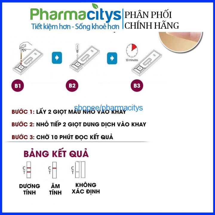 Que thử HIV tạo nhà nhanh chính xác hàng nhập khẩu mỹ che tên sản phẩm