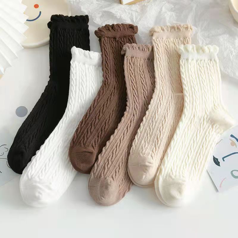 Tất Nữ Phong Cách Lolita Nhiều Màu Xinh Xắn Mẫu Mới Phong Cách Đơn Giản Dễ Thương T02