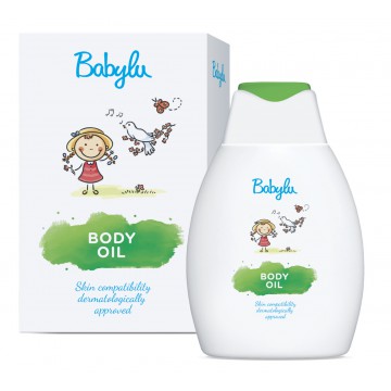 DẦU MASSAGE CHO TRẺ SƠ SINH VÀ TRẺ NHỎ BABYLU BABY MASSAGE OIL 250ML - Crevil