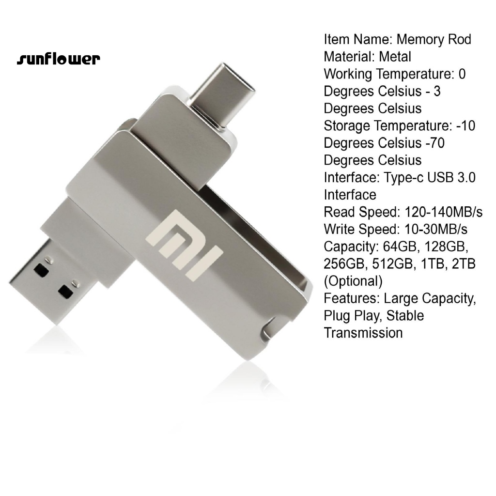 USB LENOVO dung lượng 64GB 128GB 256GB 512GB 1TB 2TB type-C chất lượng cao