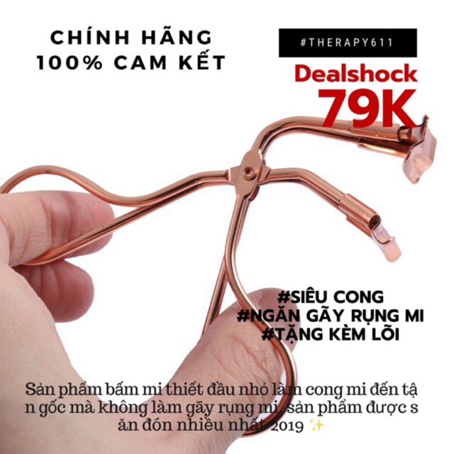 Kẹp Bấm Mi Đầu Nhỏ Giúp Hàng Mi Cong Vút Dupe Shumura