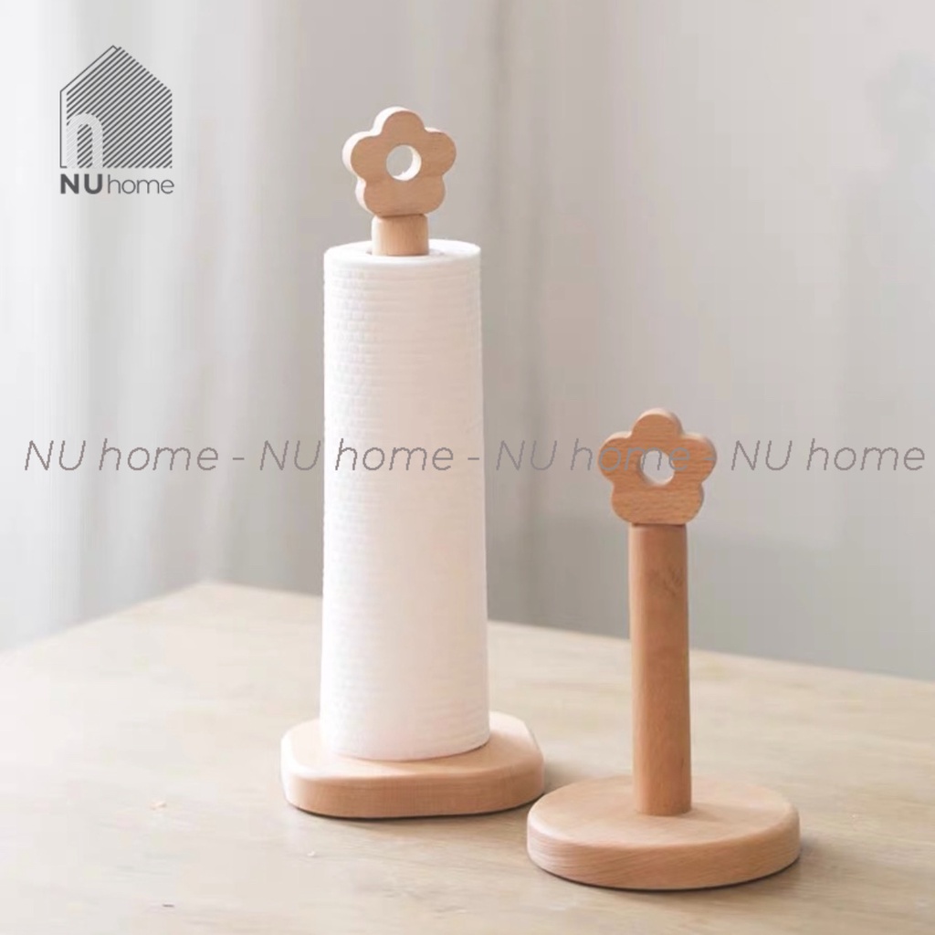 nuhome.vn | Cây để giấy - Niro, cây để giấy cuộn bằng gỗ được thiết kế đẹp mắt, sang trọng và tiện dụng