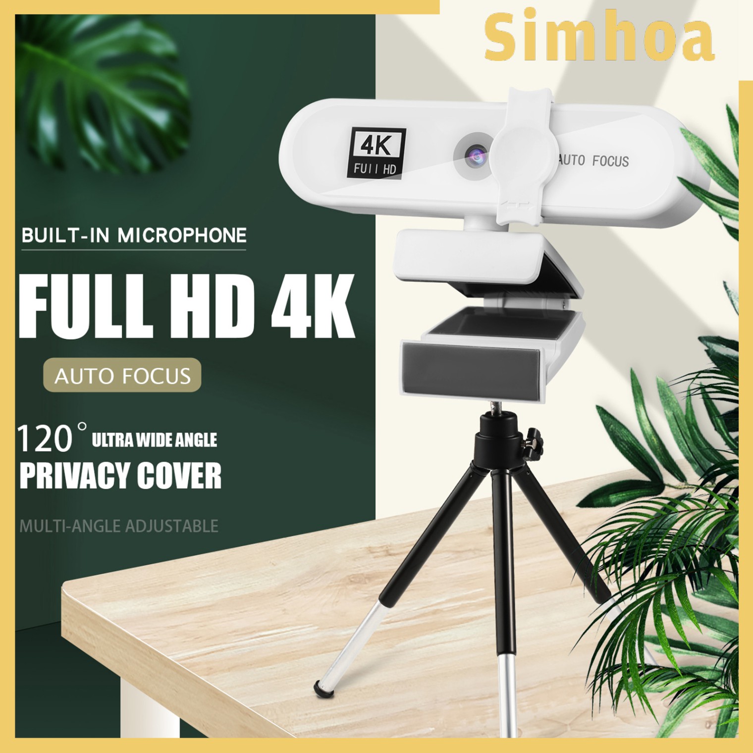 Webcam 4k Full Hd