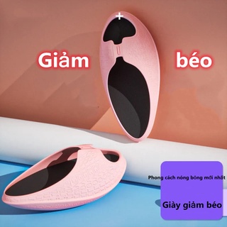 Dép đế dày thiết kế kiểu bập bênh phong cách Nhật Bản dùng tập thể dục giảm cân dành cho nữ