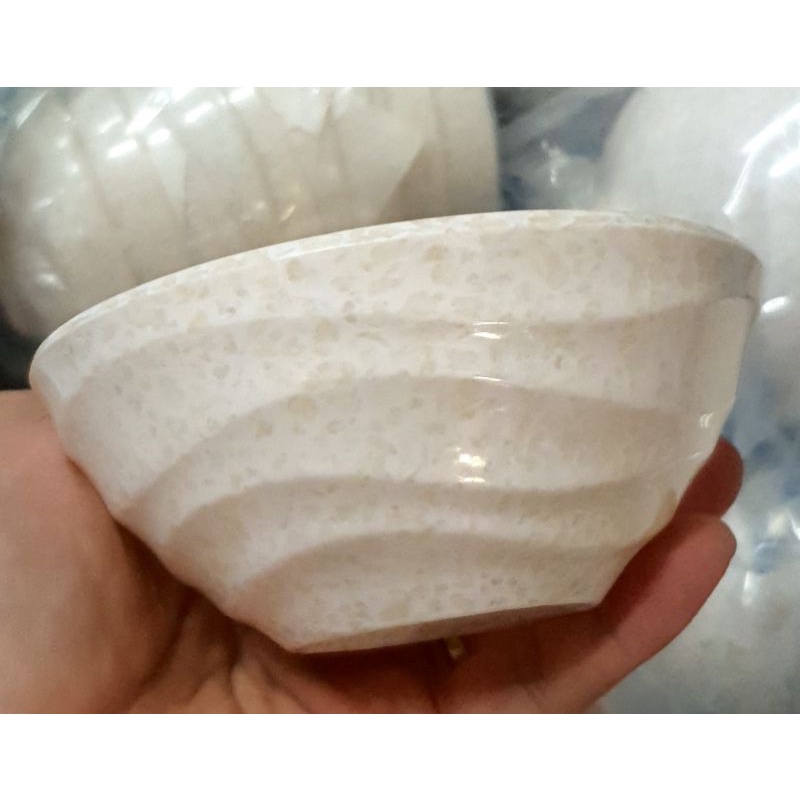 Tô - chén - dĩa nhựa melamine VÂN ĐÁ KEM