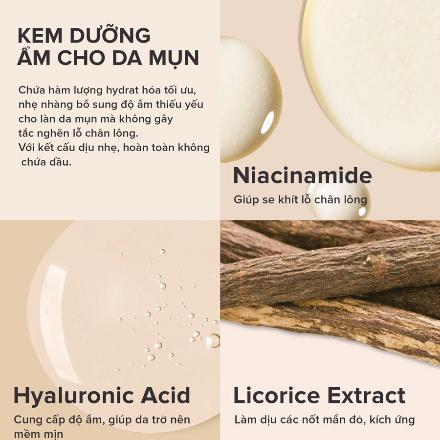 [Hạn T3/2025] Kem Dưỡng Ẩm Ban Đêm Không Dầu Cho Da Mụn Paula's Choice Clear Oil-Free Moisturizer 60ml