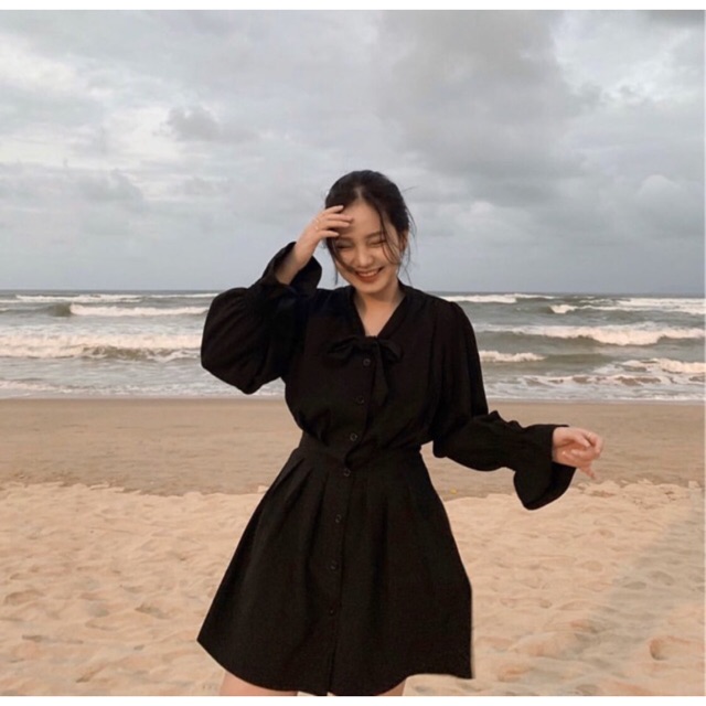 [Mã SKAMA06 giảm 8% tối đa 50K đơn 250K] Đầm xếp ly