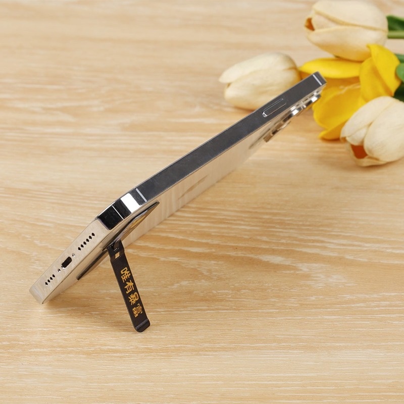 Giá Đỡ Điện Thoại / Máy Tính Bảng Bằng Thép Không Gỉ Siêu Mỏng Có Thể Gấp Gọn Tiện Dụng