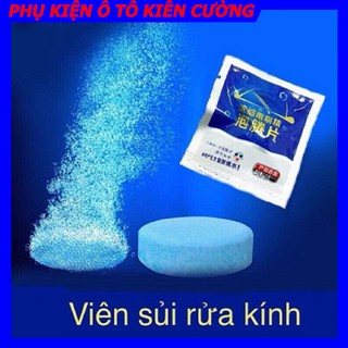 30 Viên sủi rửa kính ô tô - Tẩy sạch kính, thân thiện môi trường