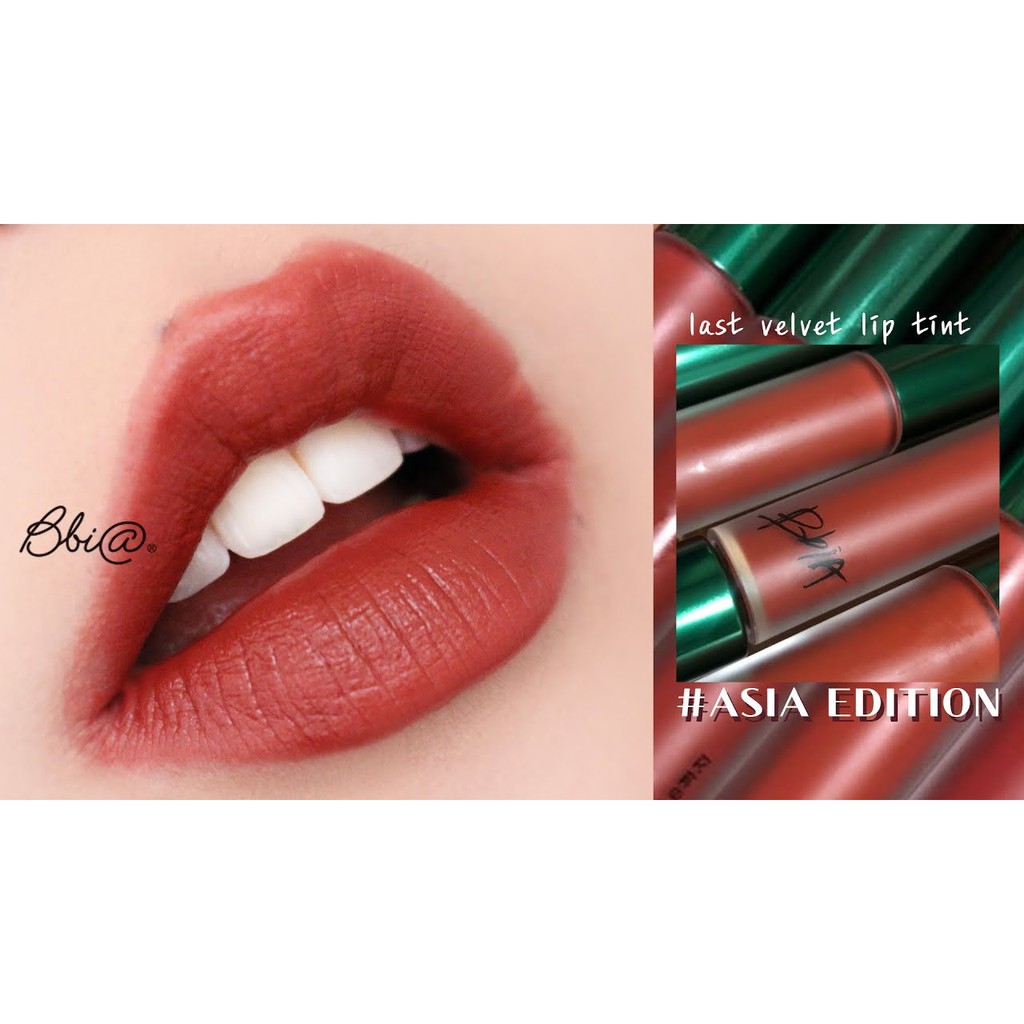 Son Kem Lì Bbia Velvet Lip Tint Bản Asia