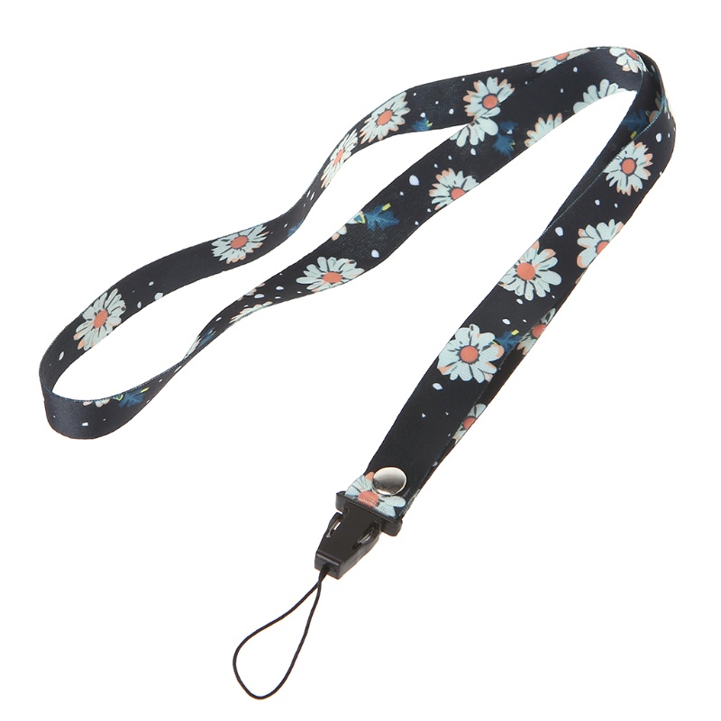 Small for Fresh Leaves Neck Strap Lanyards Mobile Phone USB Keys Straps Hang Rop