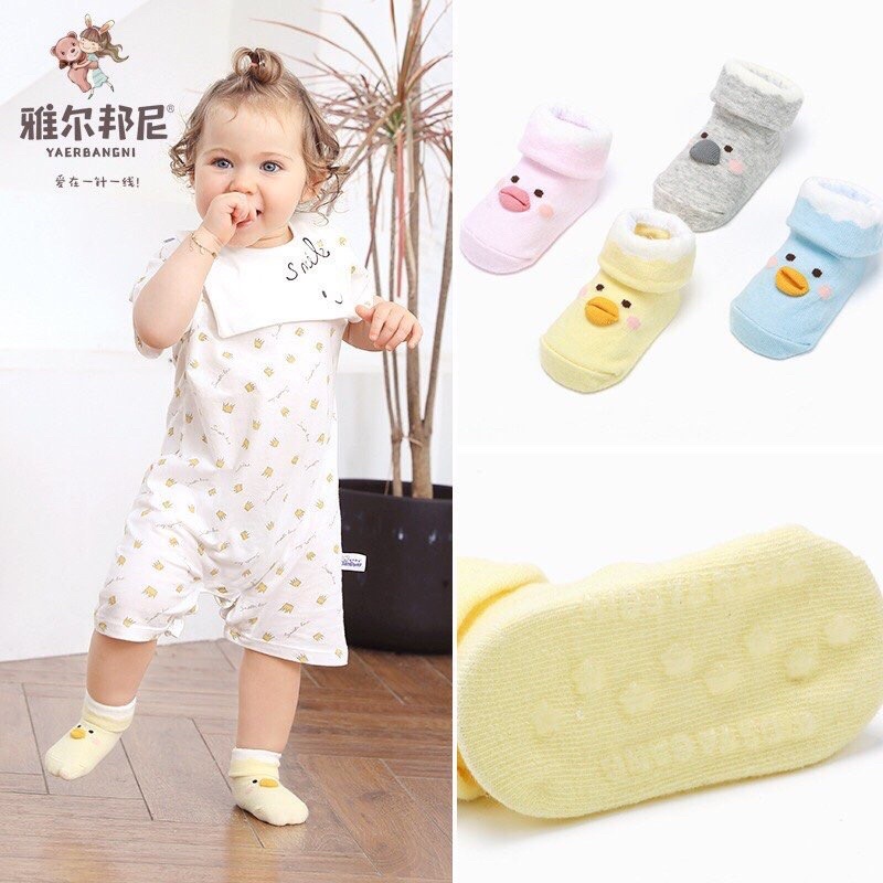 Tất Cao Cổ Chú Vịt Đáng Yêu Cho Bé Từ 6m-1,5y