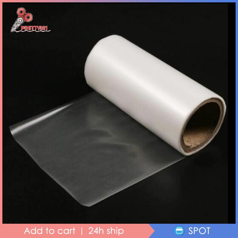 Cuộn Phim Thêu Trong Suốt Hòa Tan Trong Nước 1 Yard Prettyia1