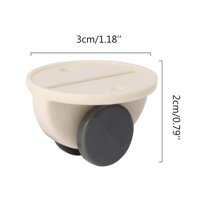 Set 4 Bánh Xe Lăn Chuyên Dụng Cho Đồ Nội Thất