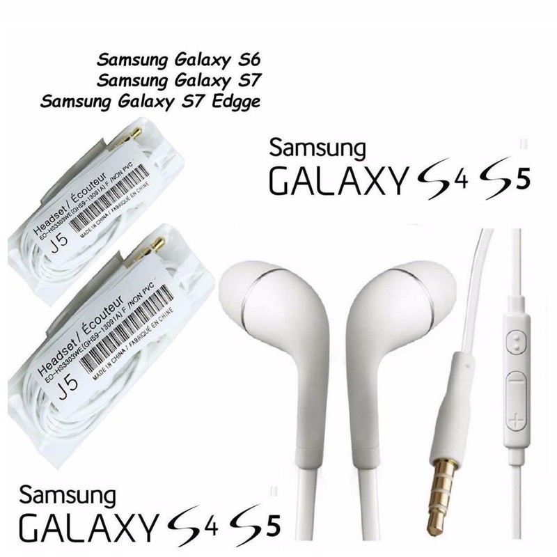 Tai nghe điện thoại Samsung j7 j7 prime j5 j3 galaxy s4/5/6 và các dòng smartphone khác - bảo hành 1 đổi 1