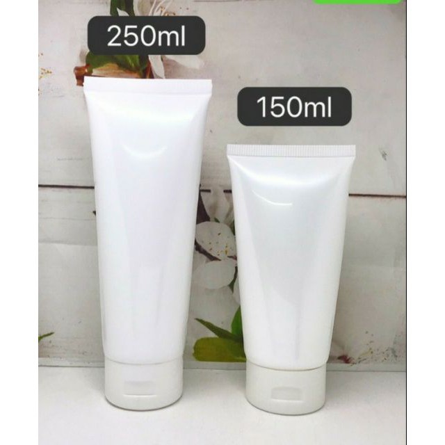 Tuýp nhựa 30ml/50ml/100ml/150ml nắp lật / tuýp chiết mỹ phẩm