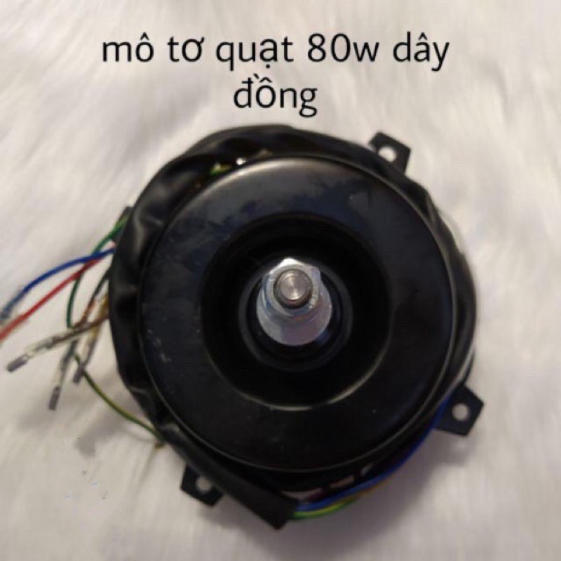 Motor 220v-60 /80w dây đồng quay ngược chiều thay thế cho động cơ quạt điều hòa hơi nước