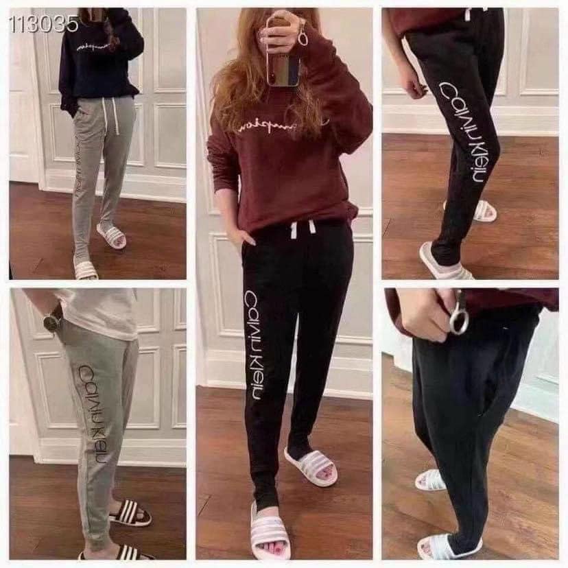 Set 2 quần jogger CK chính hãng