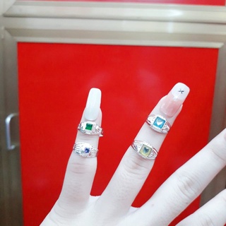 Nhẫn bạc bé trai đính đá cao cấp 🌼 yn jewelry