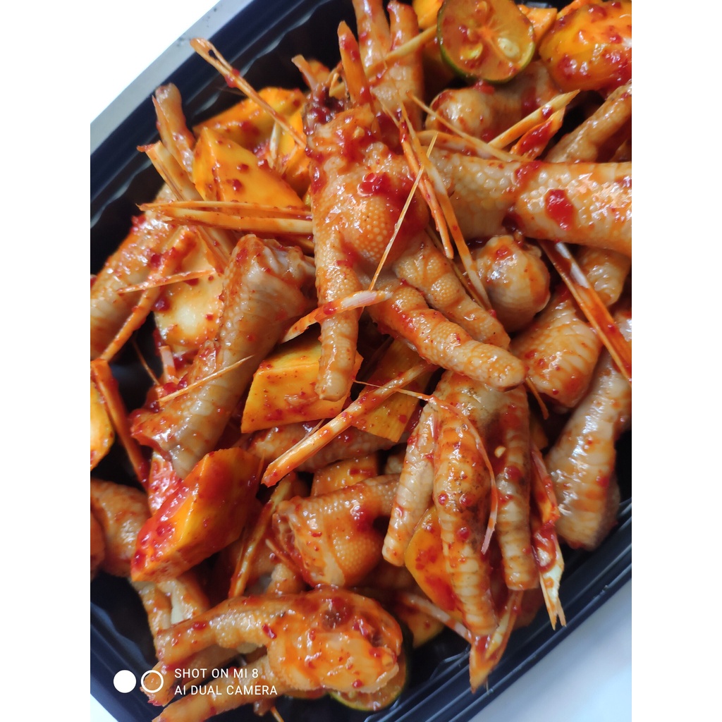 Chân Gà Có Xương  Bé Mập Mix Cóc Xoài Chua Chua Ngọt Ngọt.