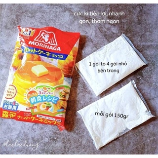 BỘT PANCAKE MORINAGA CHO BÉ 600g (có tách lẻ)