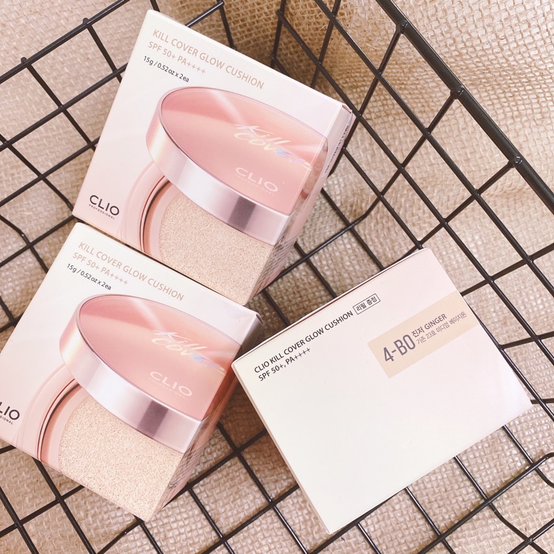 Phấn nước Clio Kill Cover Glow CUSHION ( hộp + 1 lõi kèm)