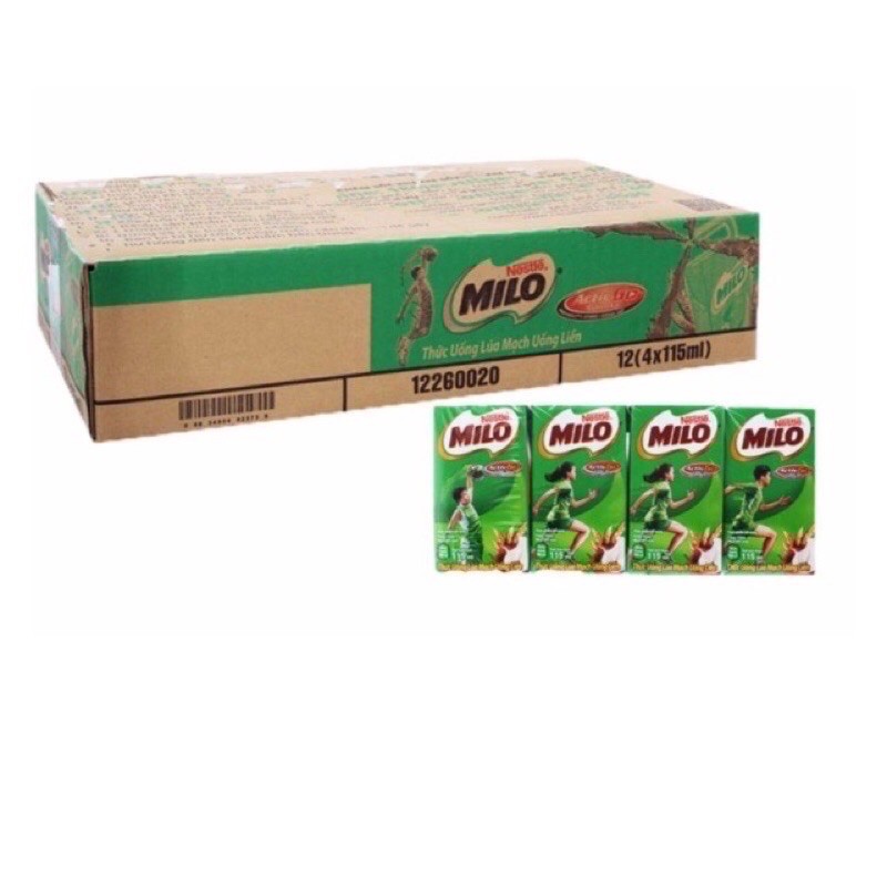 thùng sữa lúa mạch MiLo 48hộpx110ml