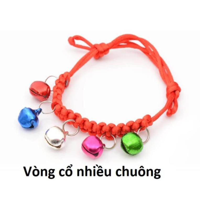 Vòng cổ chó mèo cao cấp (3 loại) Dùng cho chó mèo từ 1-5kg (hanpet vc)