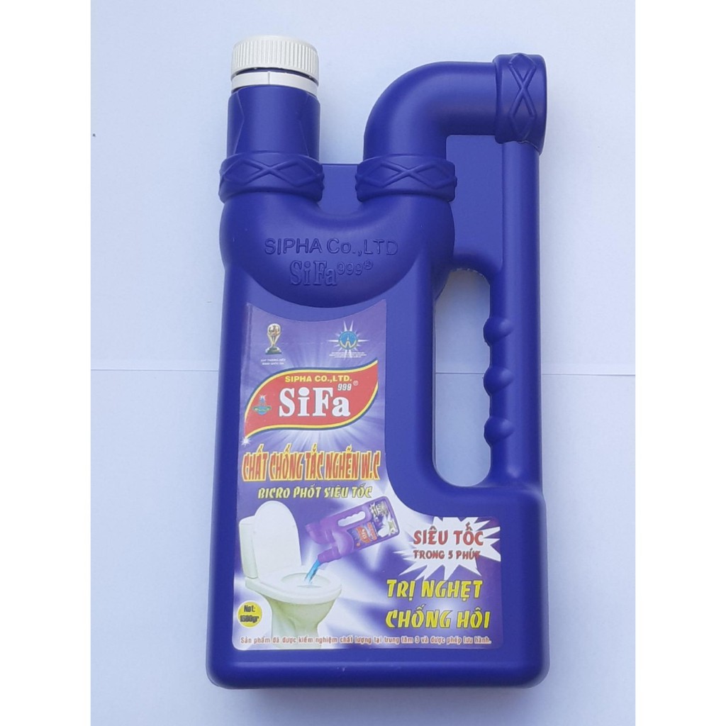 Chất thông tắc bồn cầu toilet SiFa chống hôi Siêu tốc 5 phút 1600g