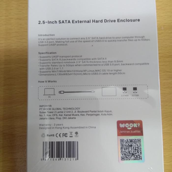 Vỏ Ổ Cứng Ngoài Vivan 2.5 Inch Sata Vivan Vshd1 | BigBuy360 - bigbuy360.vn