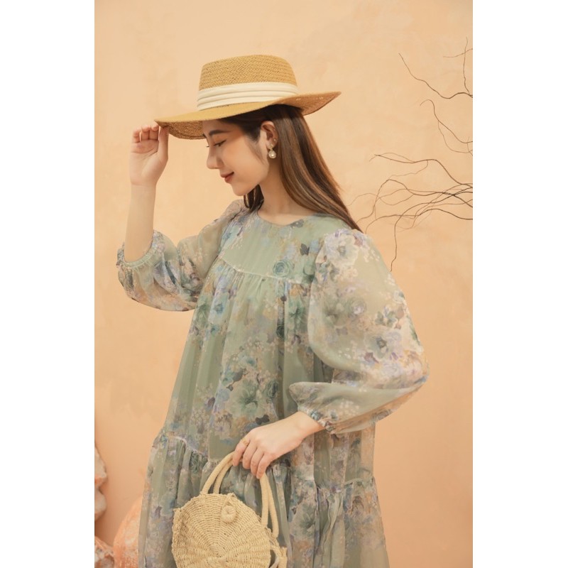 [Mã FATHANG5 giảm 10K đơn 50K] Đầm maxi voan hoa tầng | BigBuy360 - bigbuy360.vn