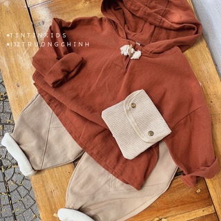 ÁO hoodie Hàn xẻng cho Bé