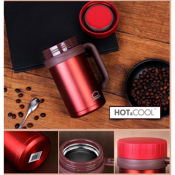 Ly giữ nhiệt Lock&amp;Lock Basic Table Mug 500ml LHC9002