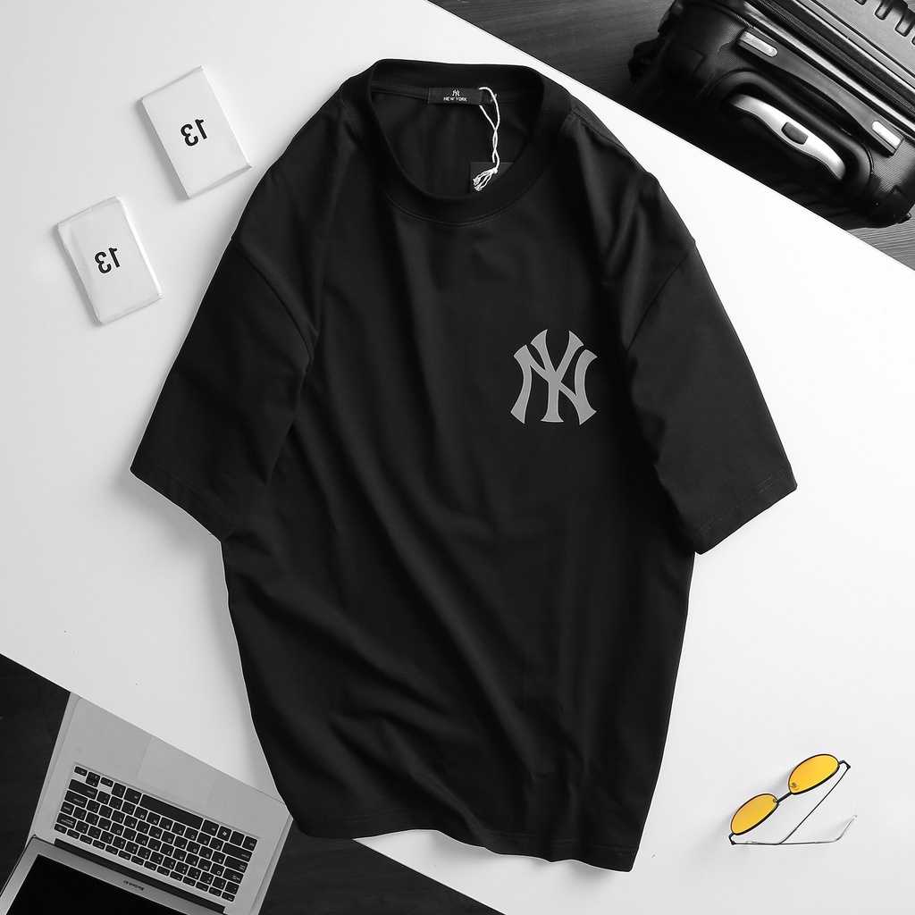 Áo thun nam tay ngắn không cổ NY Phản Quang bigsize 80 - 130kg