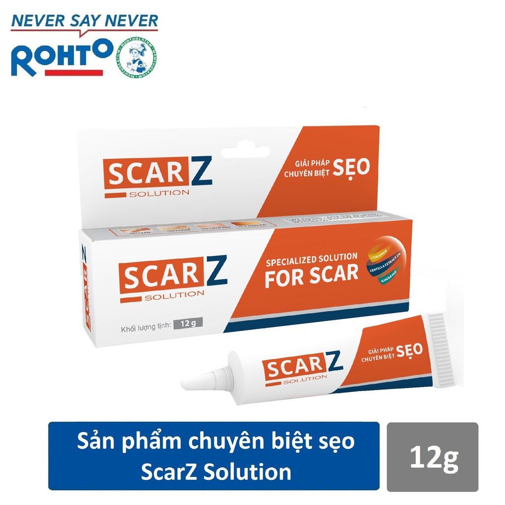 Sản phẩm chuyên biệt sẹo mới Rohto Mentholatum ScarZ Solution 12g