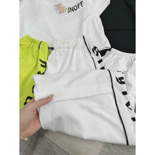 Set Croptop Bom Thụng Siêu Chất Đồ Bộ Nữ Cotton Loan Định Boutique LD255